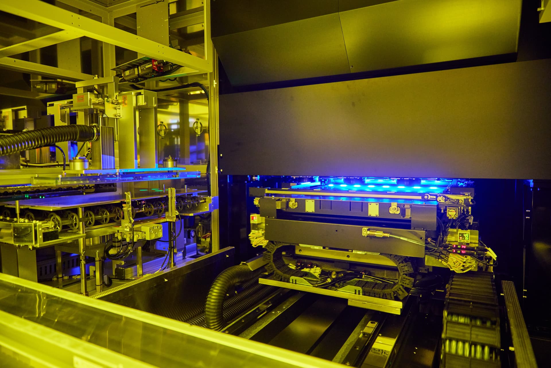 Inbetriebnahme zweite Direktbelichtungsanlage.