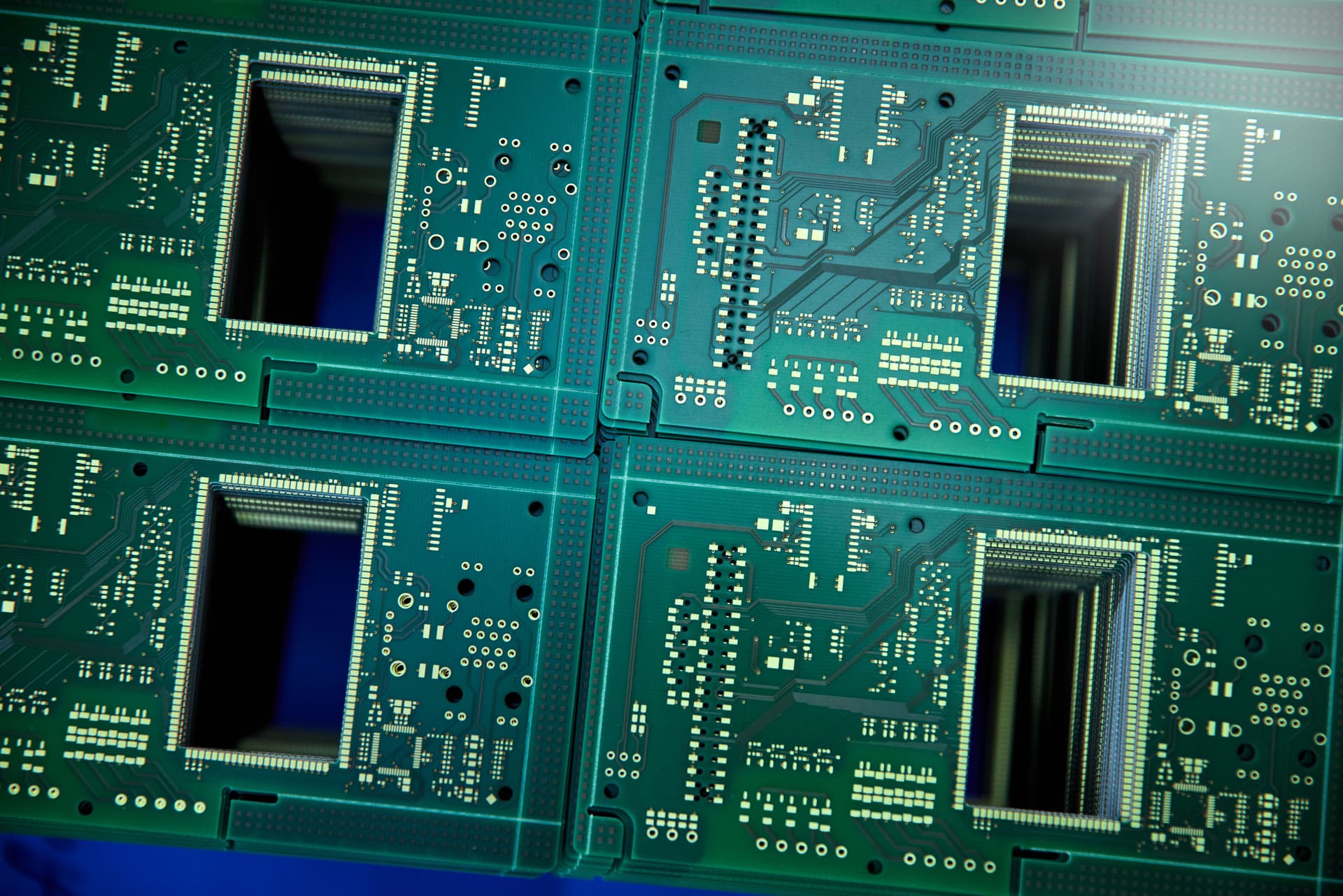 Image of multilayer printed circuit boards
