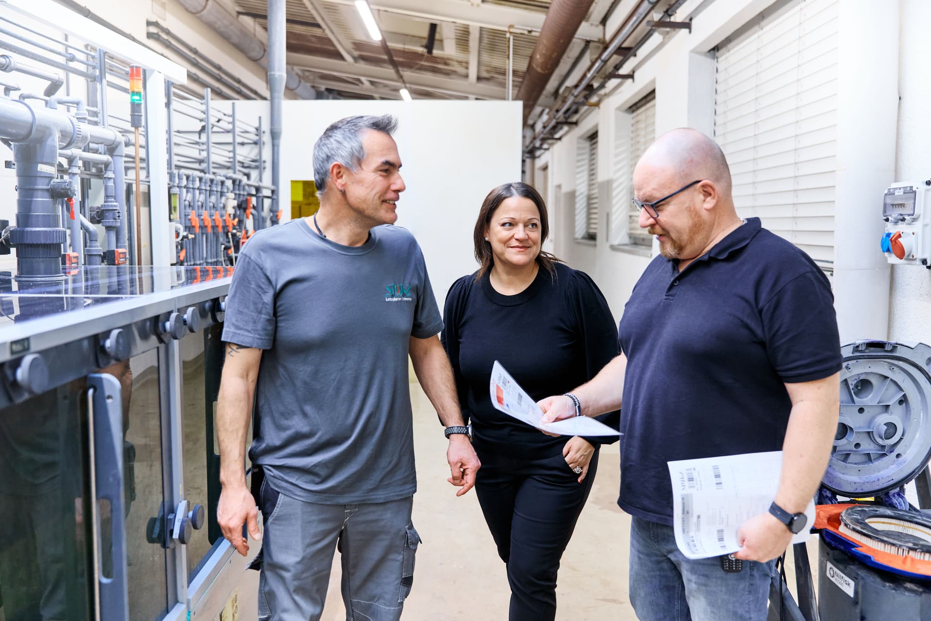 Bild von Storz Service-Team in Produktion